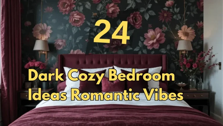 24 Dark Cozy Bedroom Ideas Romantic Vibes