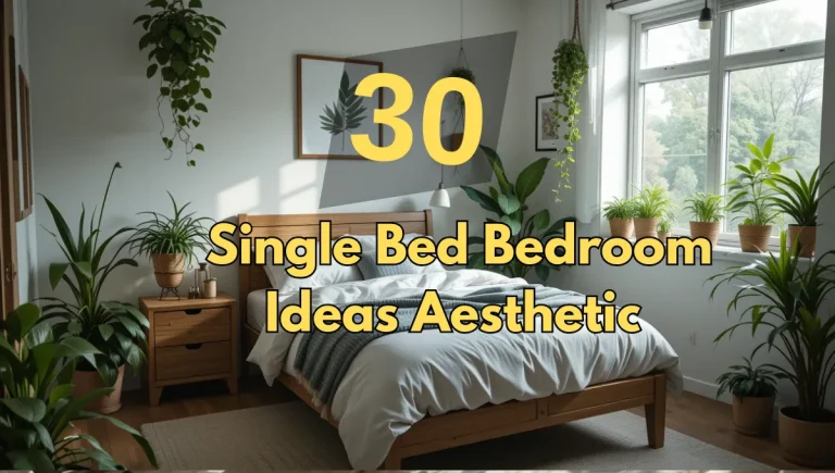 Single Bed Bedroom Ideas Aesthetic
