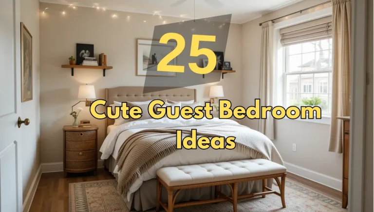 25 Cute Guest Bedroom Ideas That’ll Actually Make People Want to Stay Over