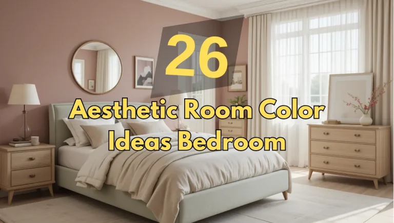 26 Aesthetic Room Color Ideas Bedroom – Boring Walls? Not Anymore