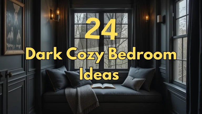 24 Dark Cozy Bedroom Ideas for the Ultimate Relaxation Vibe