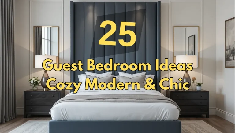 25 Guest Bedroom Ideas Cozy Modern & Chic