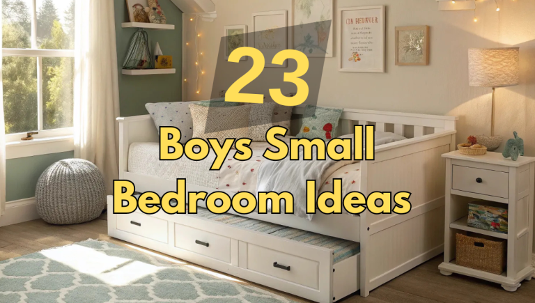 23 Boys Small Bedroom Ideas That Parents will Love Too 2025