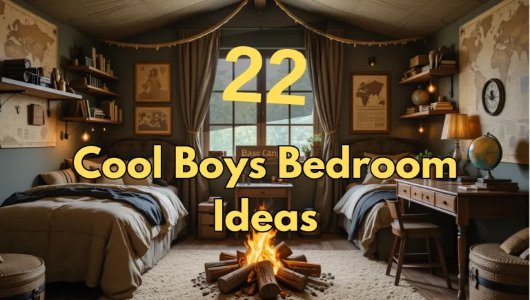 22 Cool Boys Bedroom Ideas That’ll Actually Make Them Want to Stay in There