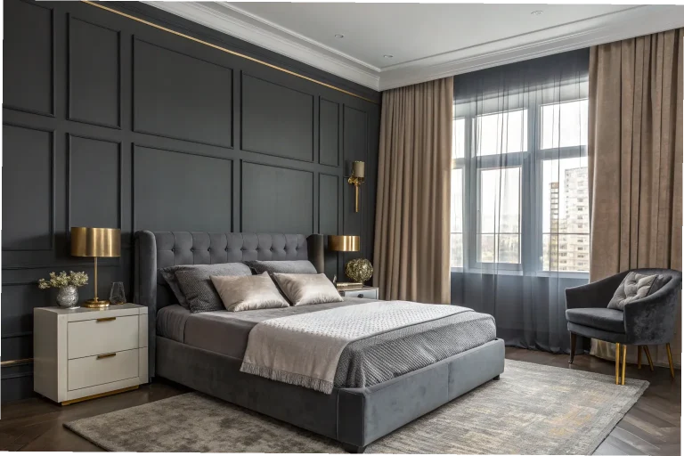  22 dark grey room ideas bedroomThat Scream Style
