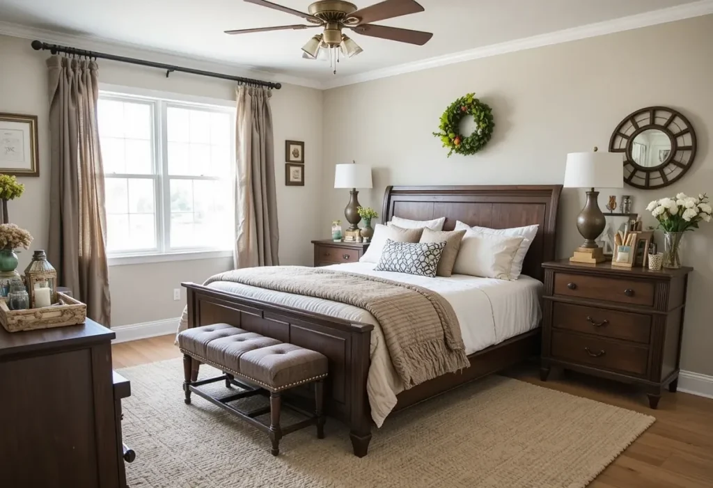 Top 5 Effortless Fall Bedroom Makeover with Farmhouse Elements