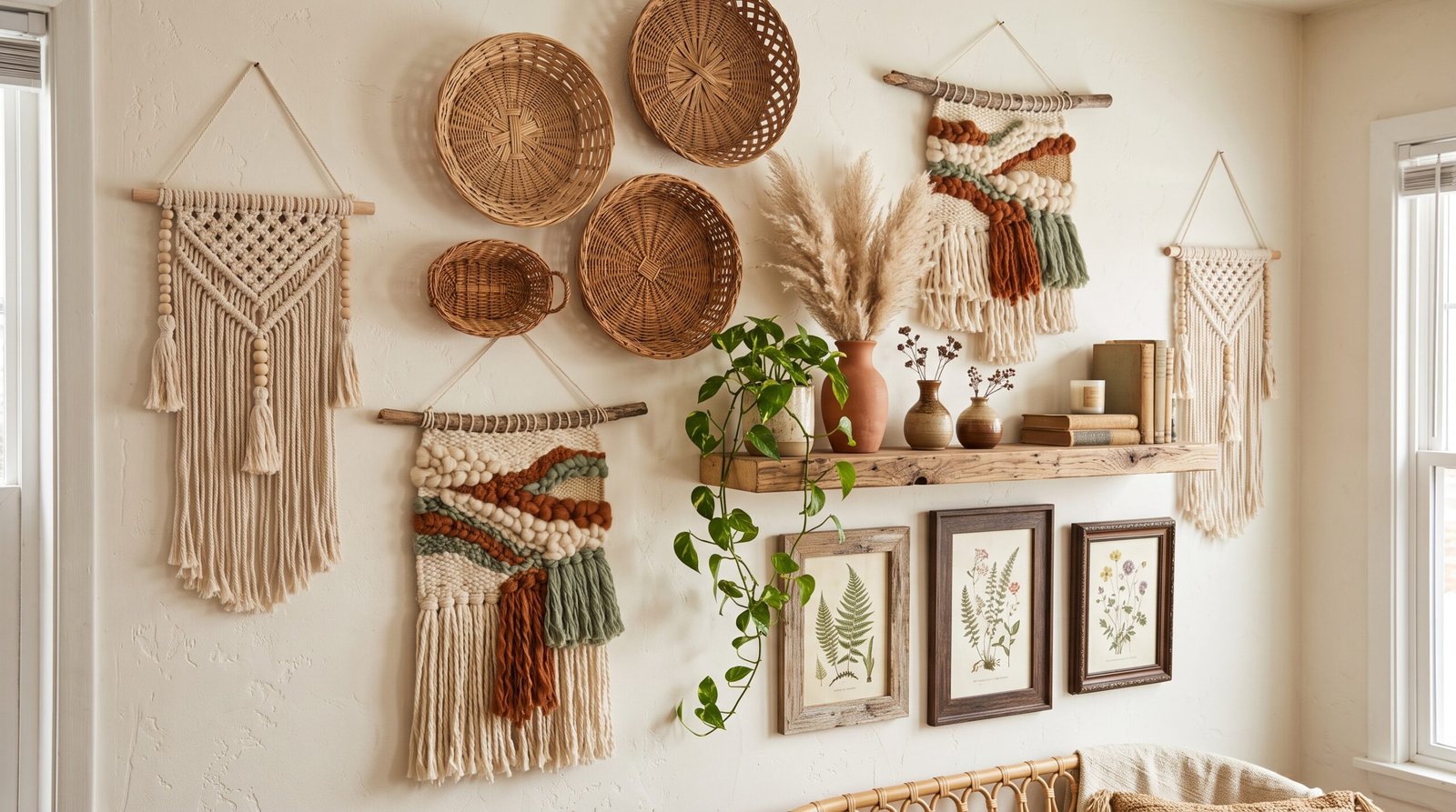 Home bar decor inspiration with coordinated colors and carefully arranged accessories
