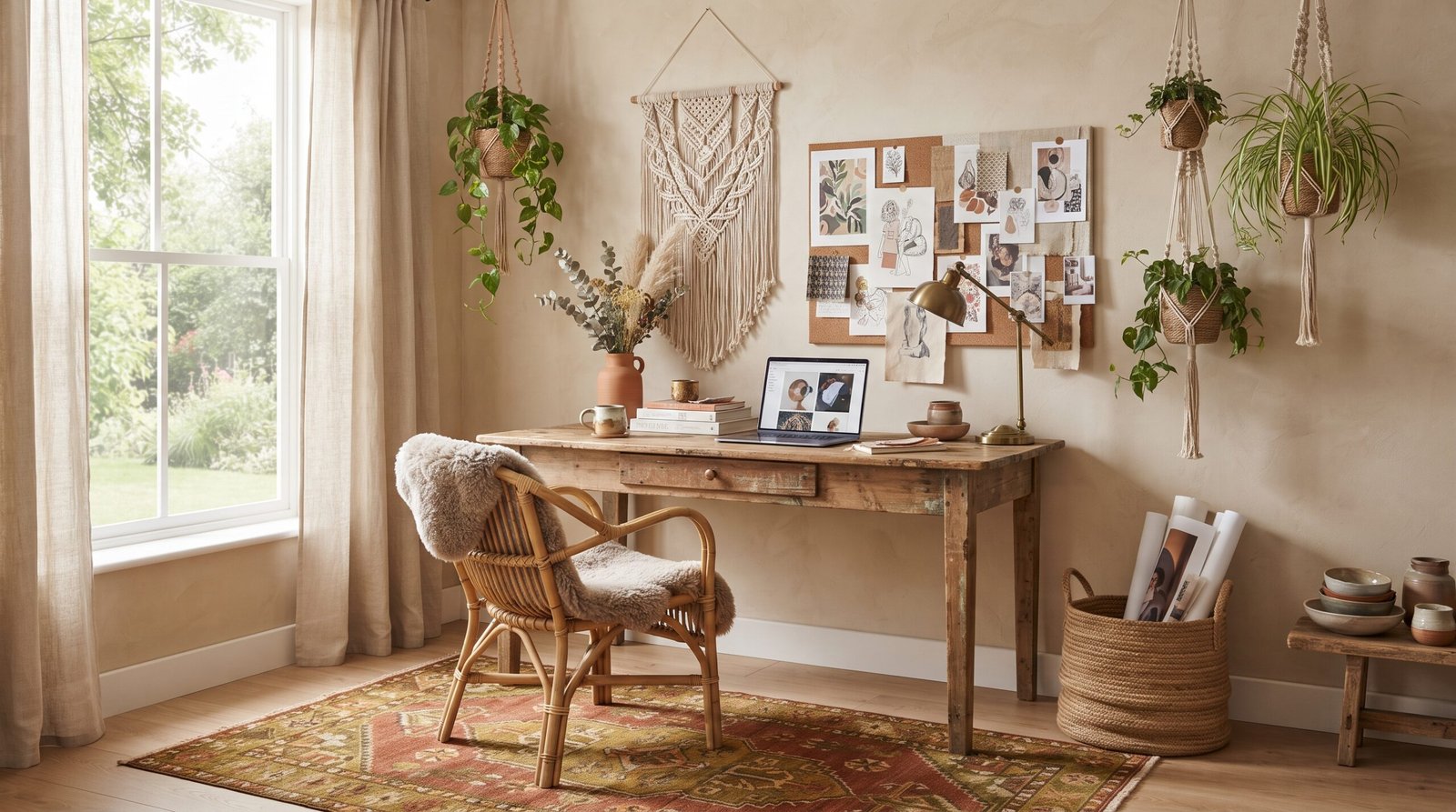 Light and welcoming home interior inspiration for a spring decor refresh
