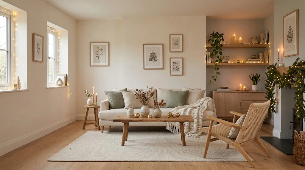 Christmas home lighting inspiration with a warm and festive atmosphere